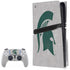 Michigan State University Grey Spartans Logo PS5 Pro Disk Bundle  Skin